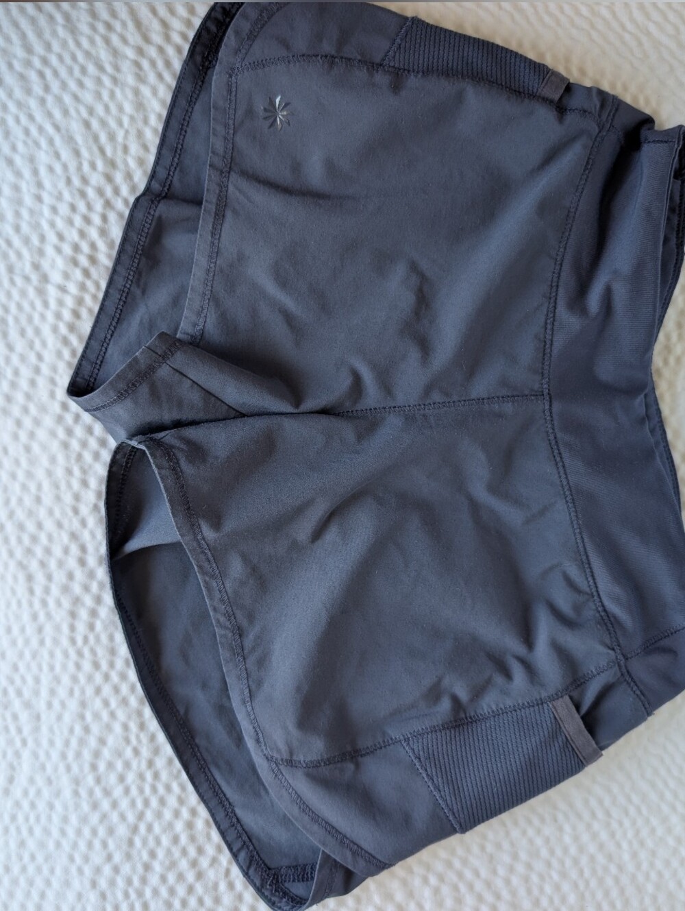 Athleta Girl Record Breaker 3" Lined Running Shorts - Gray / Charcoal